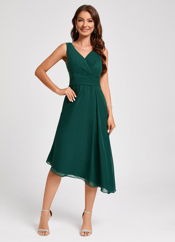 Robe Midi Cache Coeur - gallery 1