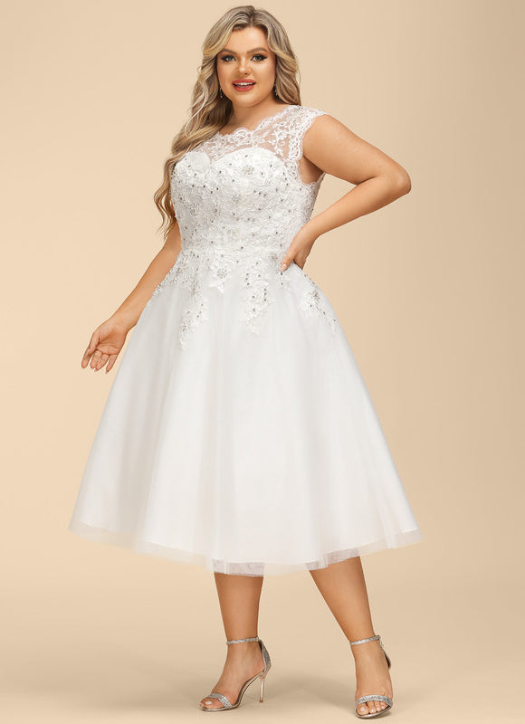 Robe Midi De Mariée Chic - gallery 8