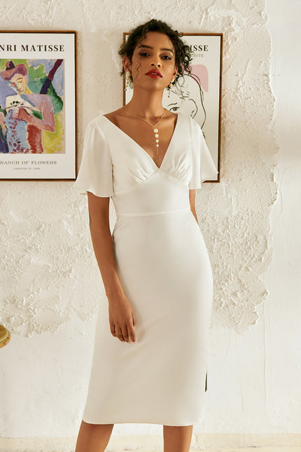 Robe Midi Silhouette Élan - gallery 1