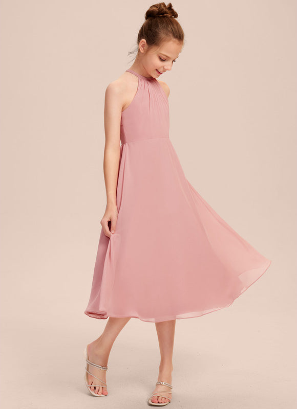 Robe Midi Mousseline Verte