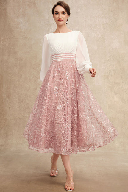 Robe Midi Fleurie Éclatante