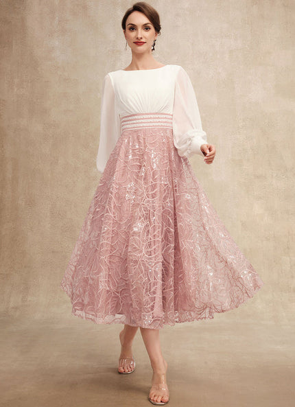 Robe Midi Fleurie Éclatante
