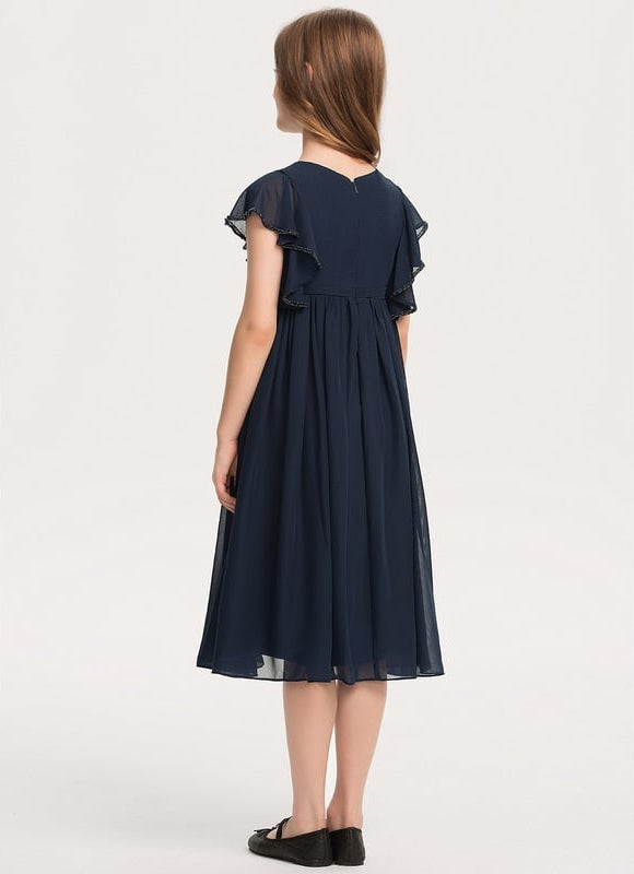 Robe Midi Étoile Marine - gallery 2