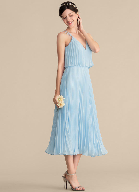 Robe Midi Fluide Grisâtre - gallery 2