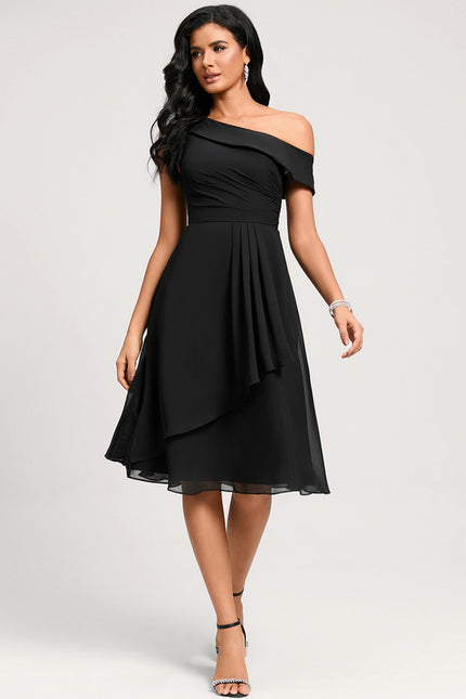 Robe Midi Fluide Asymétrique - gallery 1