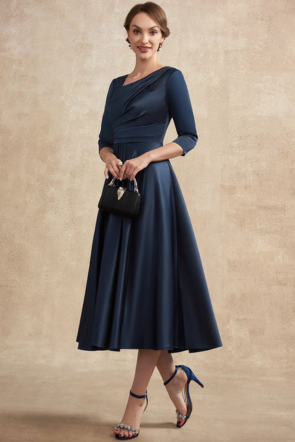 Robe Midi Nuit Satinée - gallery 3
