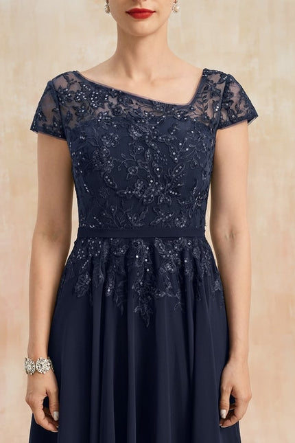 Robe Midi Élégance Céleste - gallery 6
