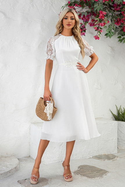 Robe Midi Élégance Éthérée - gallery 1