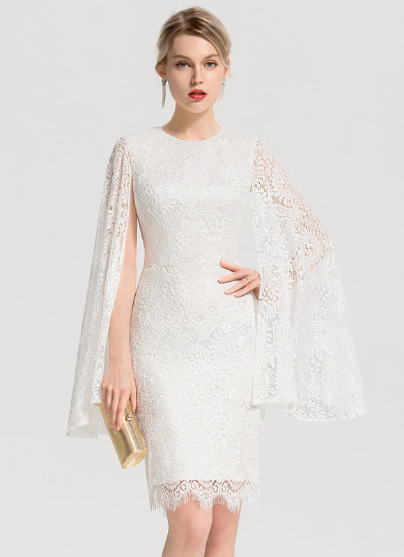 Robe Midi Dentelle Éclatante