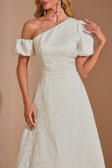 Robe Midi Chandelle Épure - gallery 2