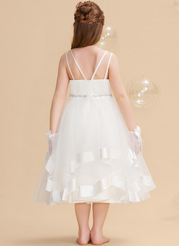 Robe Midi Satinée Éclatante - gallery 3