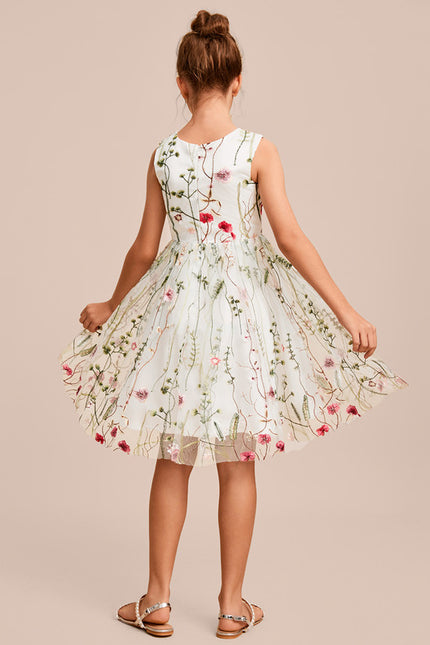 Robe Midi Fleurie Évasée - gallery 5