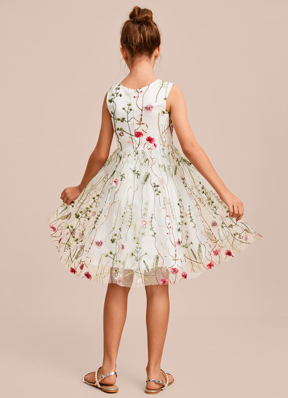 Robe Midi Fleurie Évasée - gallery 5