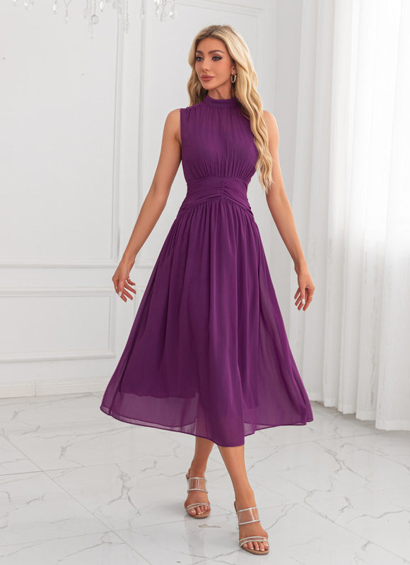 Robe Midi Violette - gallery 3