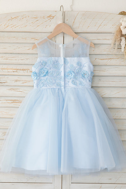 Robe Midi Élégance Nuageuse - gallery 1