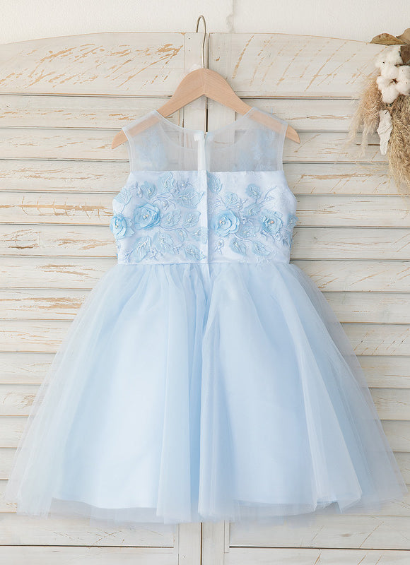Robe Midi Élégance Nuageuse - gallery 1