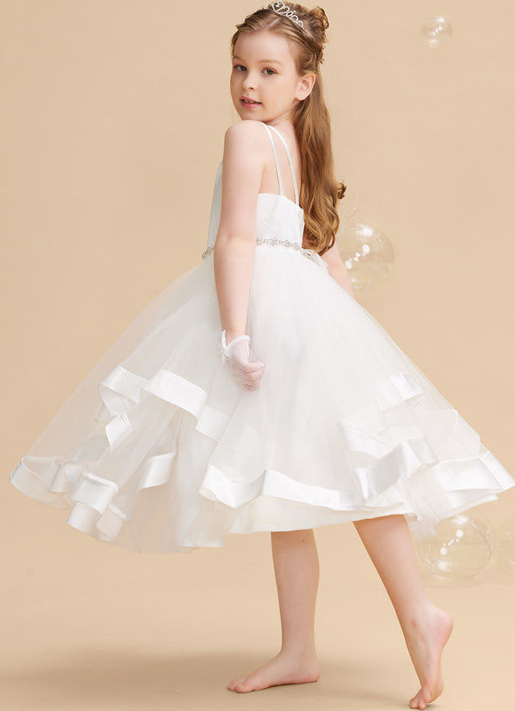 Robe Midi Satinée Éclatante - gallery 1