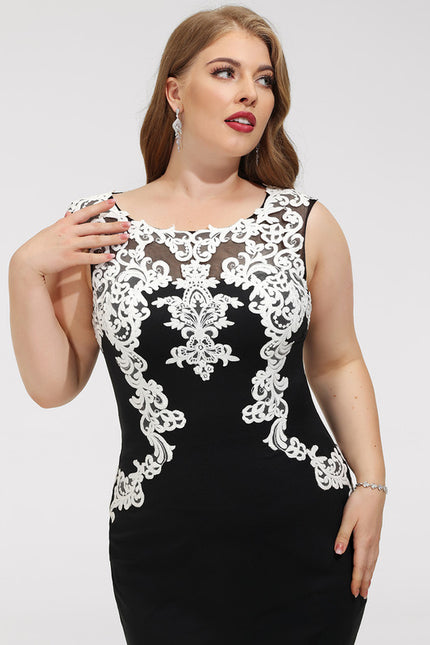 Robe Midi Élégance Noire - gallery 8