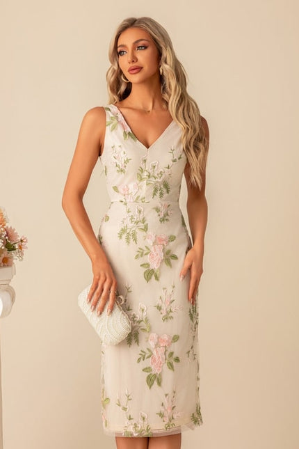 Robe Droite Fluide Midi
