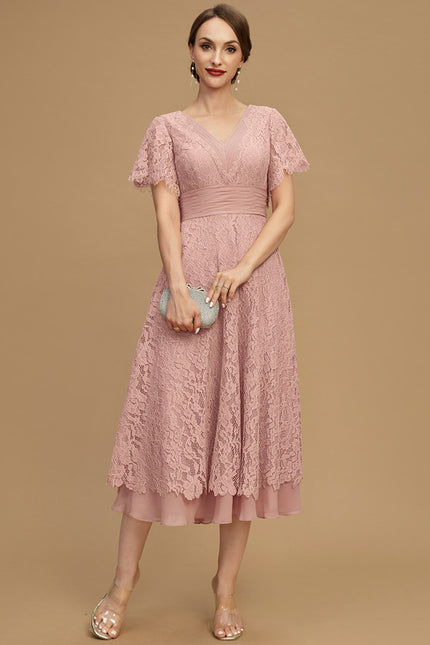 Robe Midi Délurée Écrue