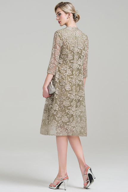 Robe Midi Élégance Naturelle - gallery 4