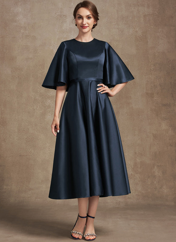 Robe Midi Élégance Nacrée - gallery 1