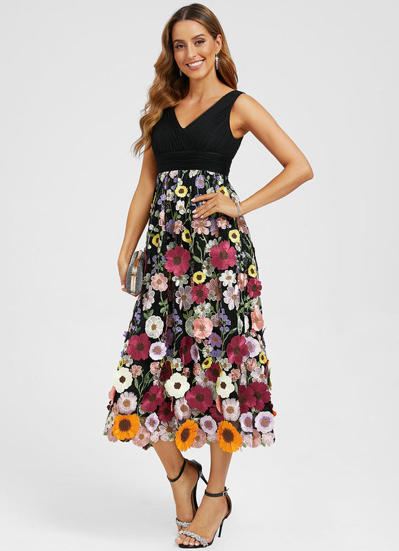 Robe Midi Tulle Bohème - gallery 4