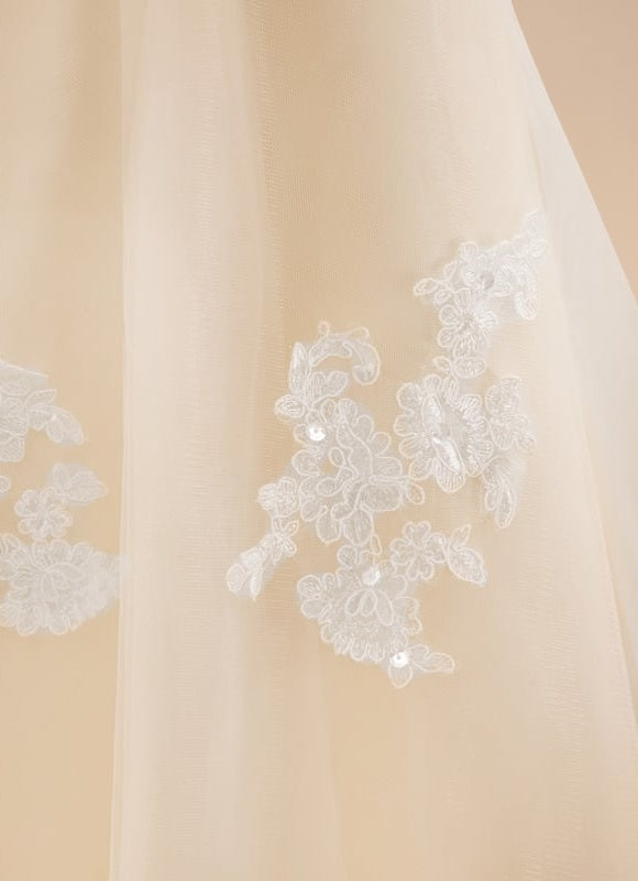 Robe Midi Enfant Tulle Mariage - gallery 7