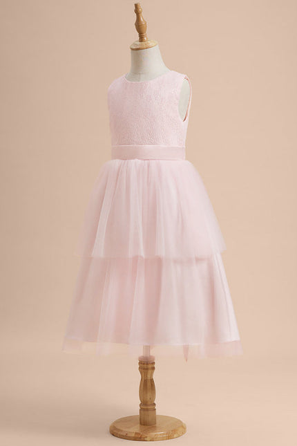 Robe Midi Fille Tulle Pastel - gallery 5