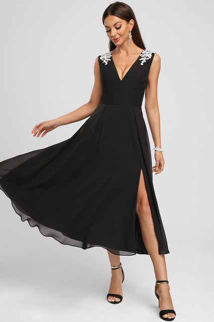 Robe Midi Noire Chic - gallery 3