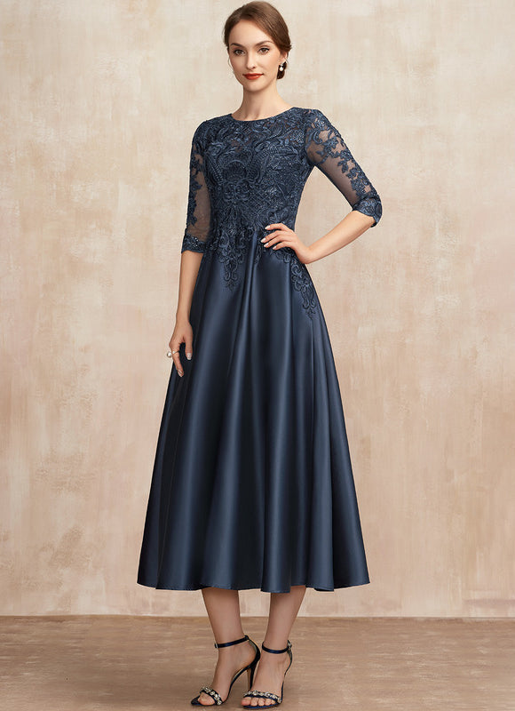 Robe Midi Chic Satin Éthique - gallery 3