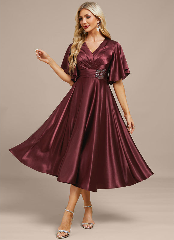 Robe Midi Plissée - gallery 4