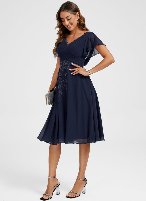 Midi Robe De Ceremonie - gallery 3