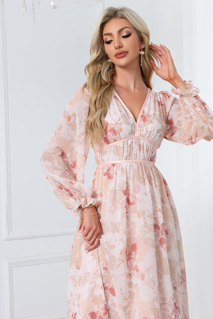 Robe Midi Florale Légère - gallery 3