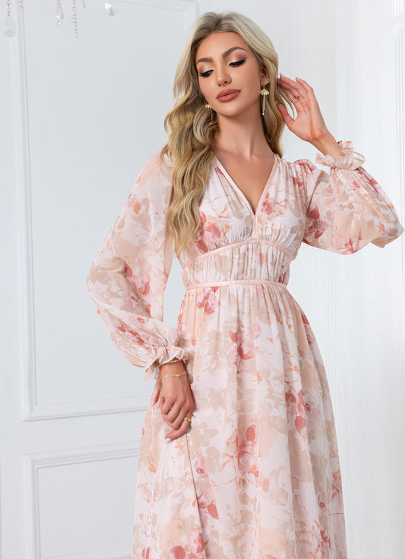 Robe Midi Florale Légère - gallery 3