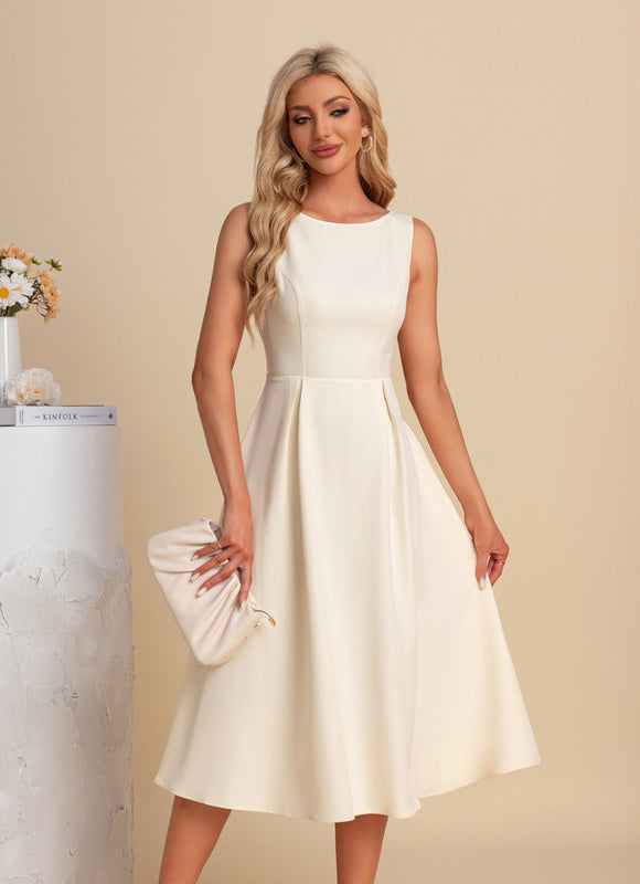 Robe Midi Col Bateau - gallery 3