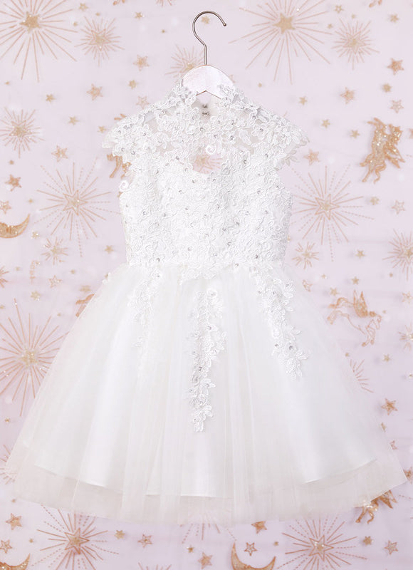 Robe Midi Tulle Perlée - gallery 3