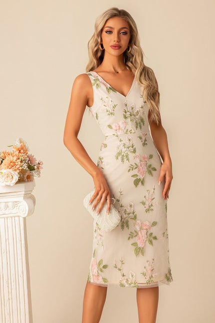 Robe Droite Fluide Midi - gallery 2