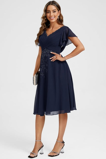 Midi Robe De Ceremonie - gallery 1