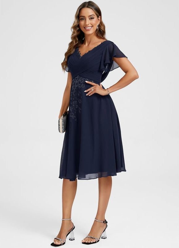 Midi Robe De Ceremonie - gallery 1