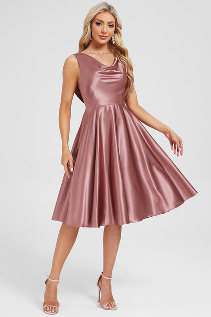 Robe Midi Satin - gallery 1