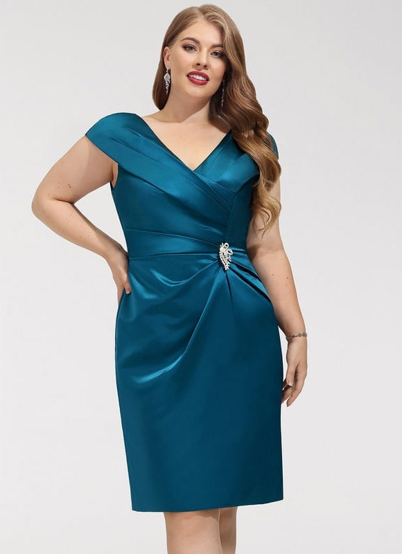 Robe Midi Chic Satinée - gallery 4