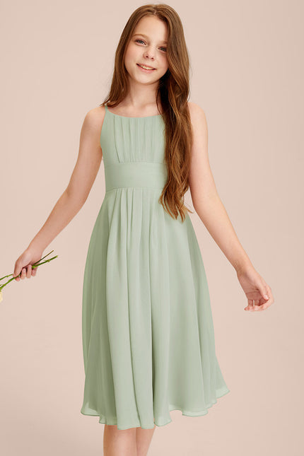 Robe Midi Évasée Marine