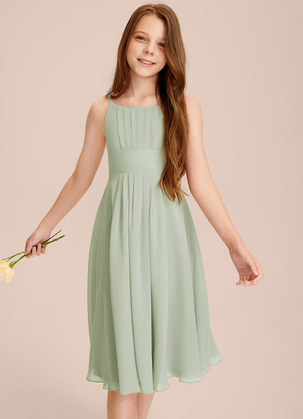 Robe Midi Évasée Marine