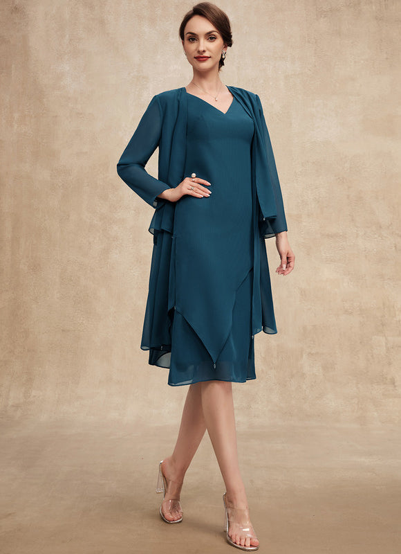 Robe Midi Sérénité Turquoise - gallery 3