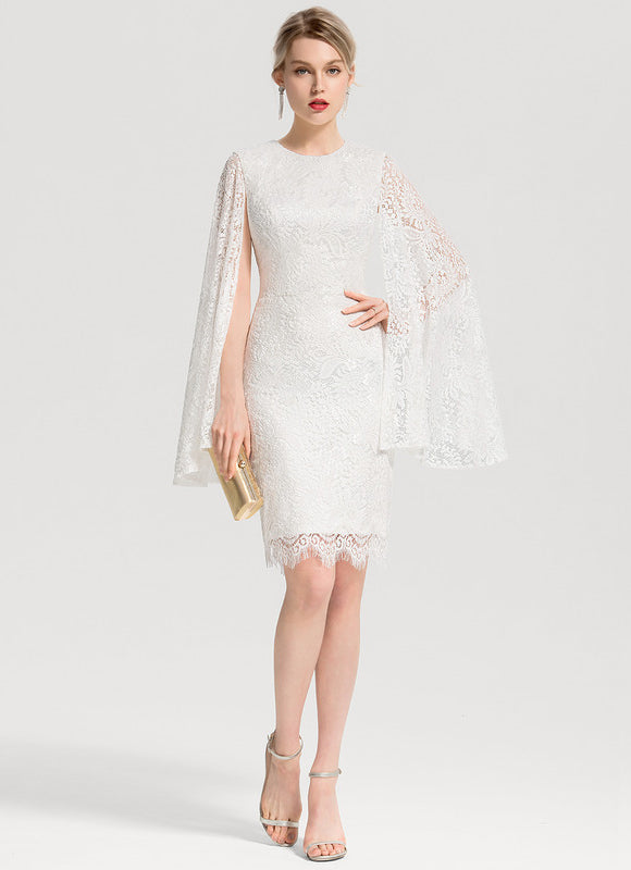 Robe Midi Dentelle Éclatante - gallery 1