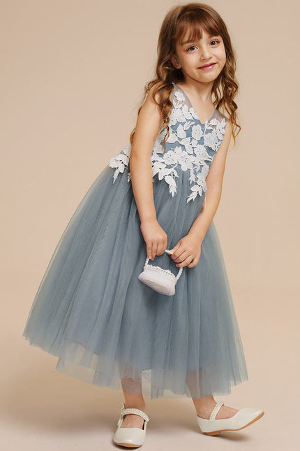 Robe Midi Tulle Céleste