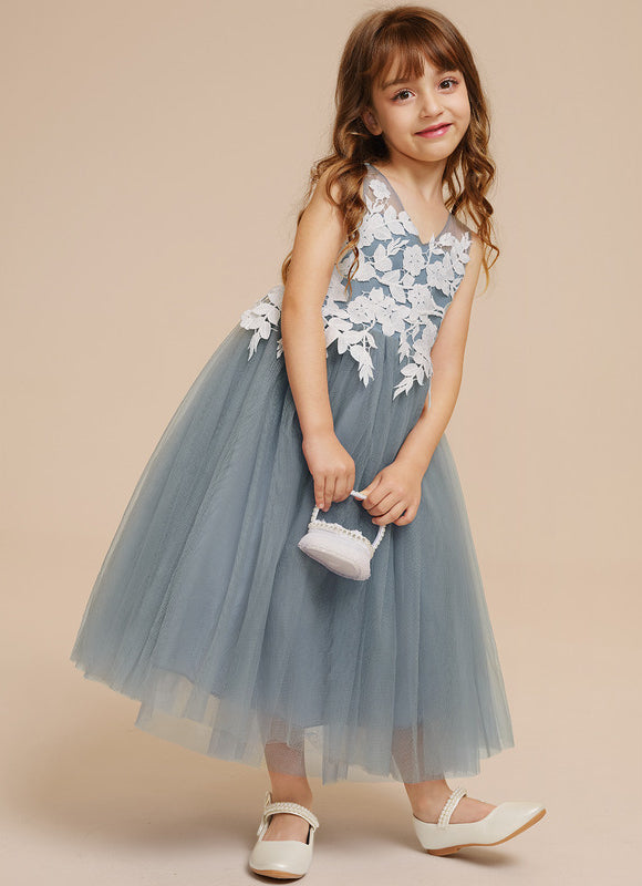 Robe Midi Tulle Céleste