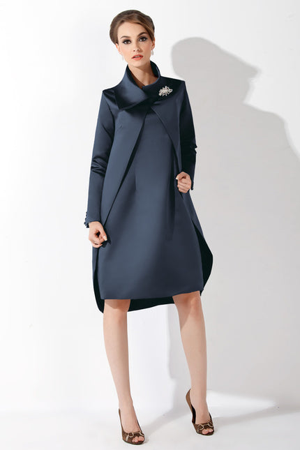 Robe Midi Satin Ombre - gallery 2