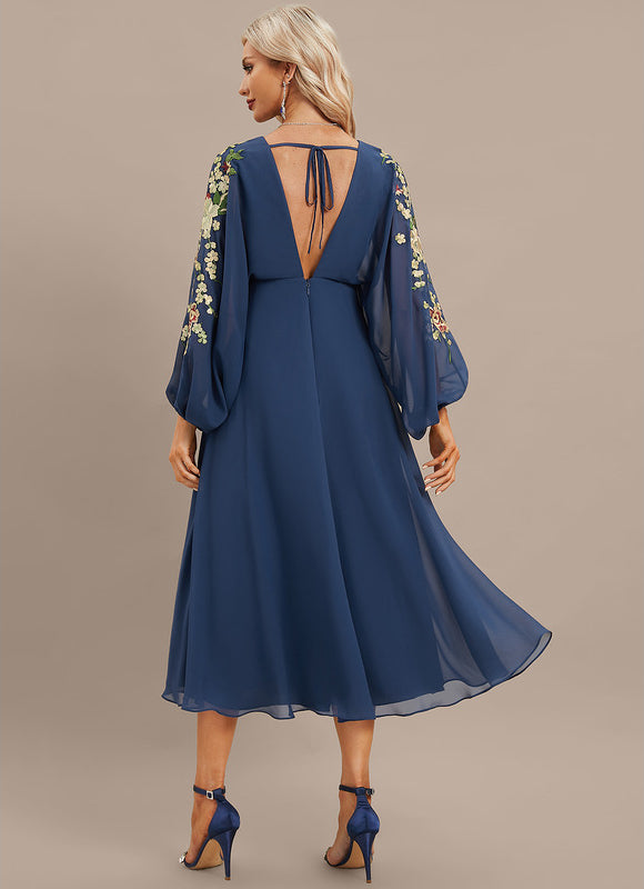 Robe Midi Sérénité Florale - gallery 6
